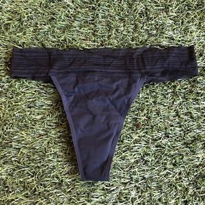 NWOT Thinx black thong